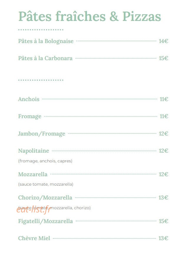 Les Terrasses du Sun — carte page 2