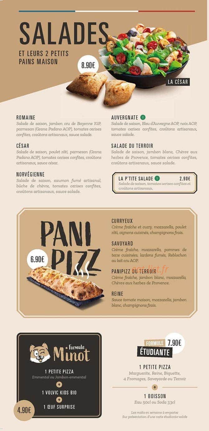 Pizza Cosy — carte page 2