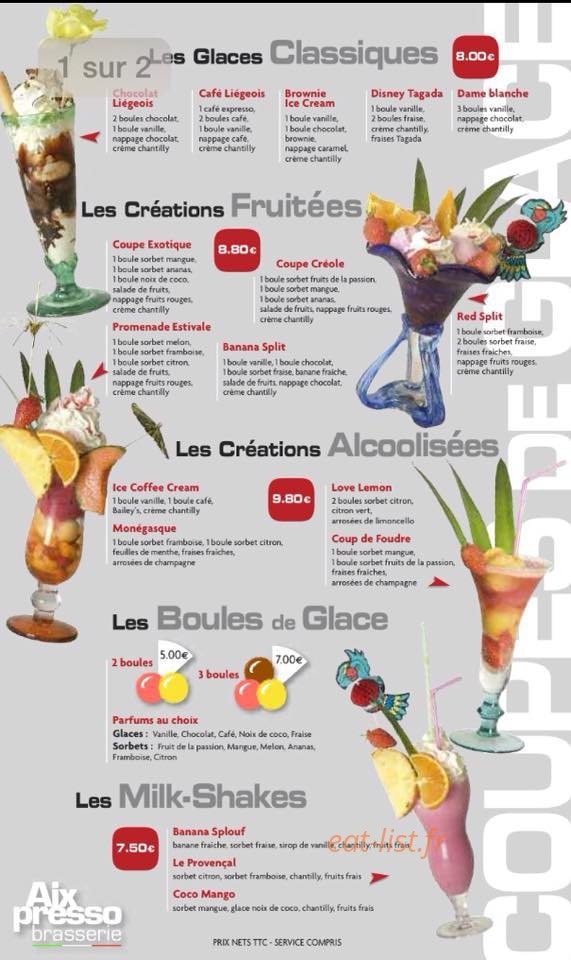 Aix-Presso Café — carte page 6