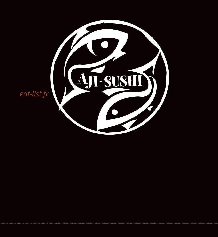 Aji-sushi — carte page 1