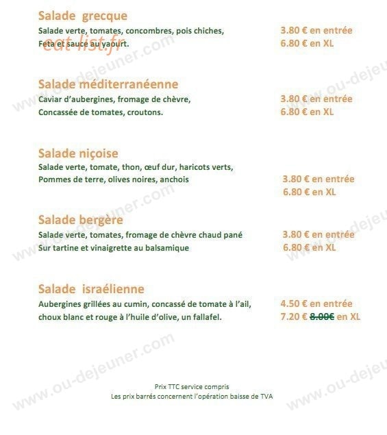 Atelier Mandarine — carte page 1