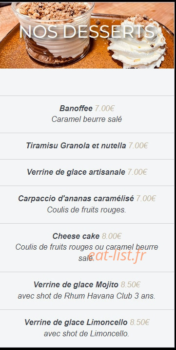 Bar-Bq — carte page 4