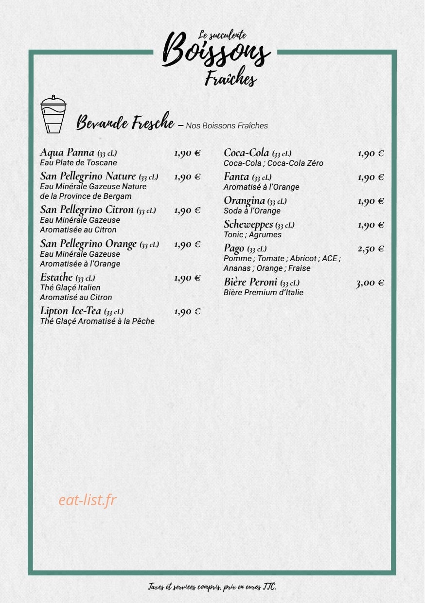 Bottega Da Verri — carte page 6