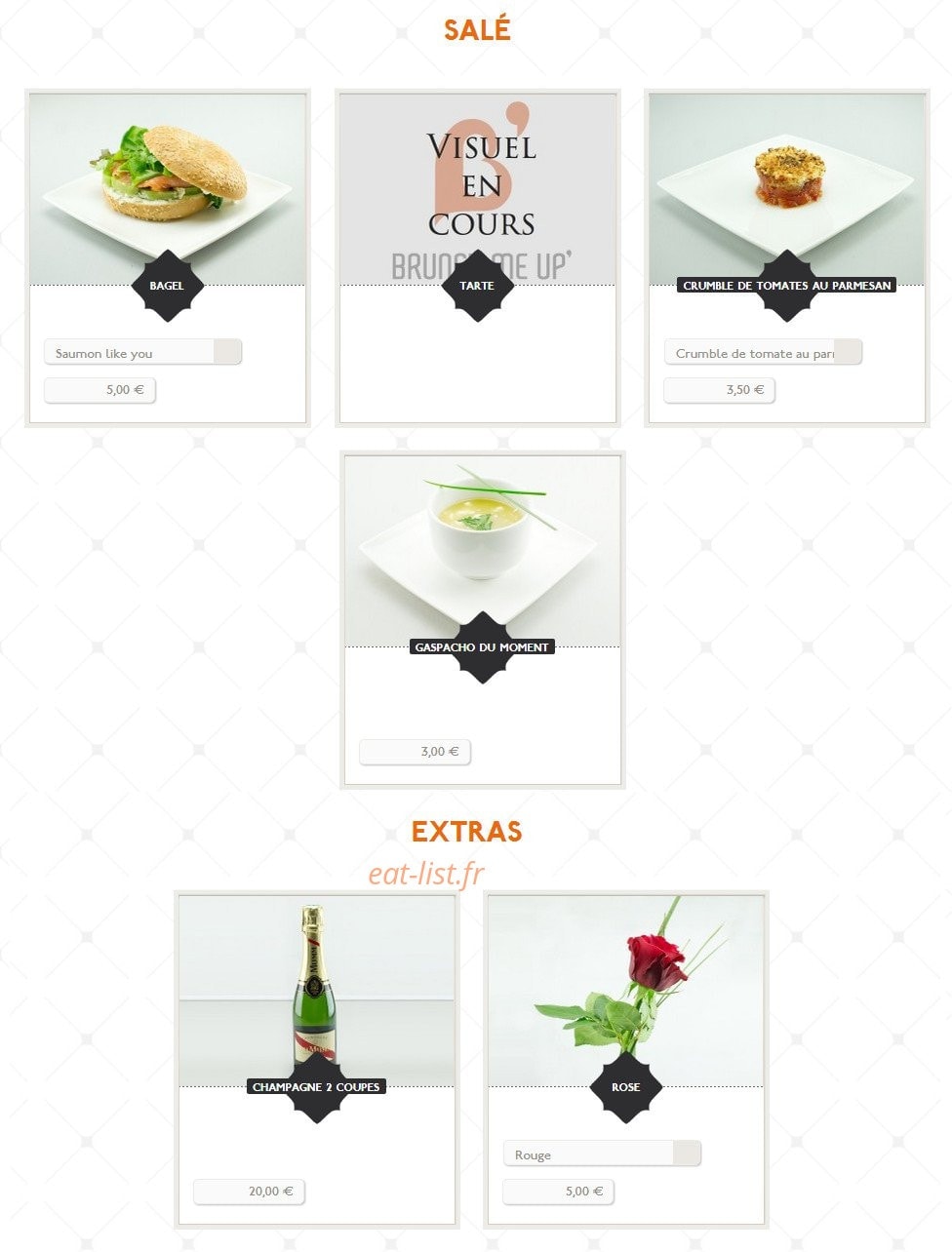 Brunch me up' — carte page 4