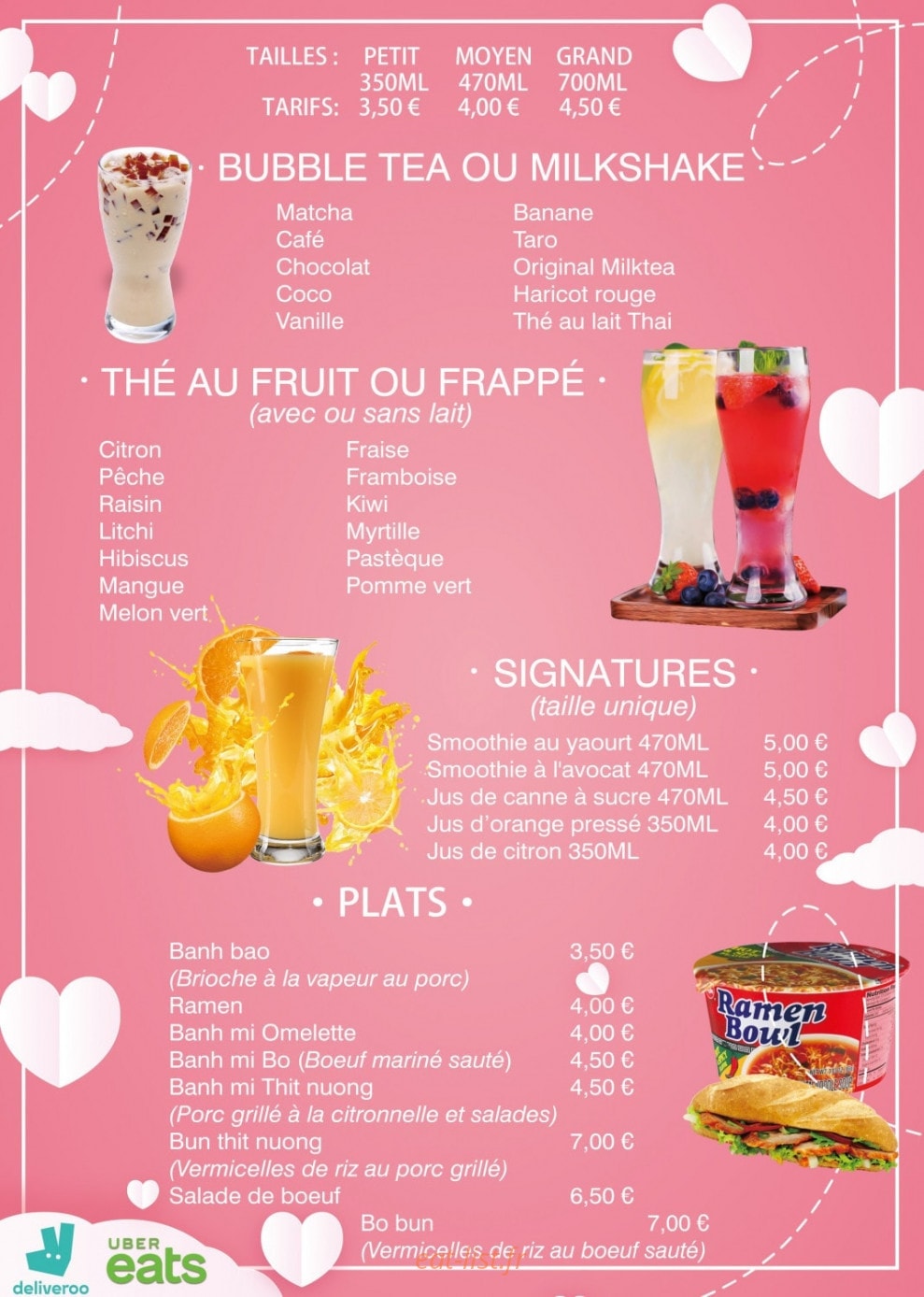 Bunny's — carte page 1