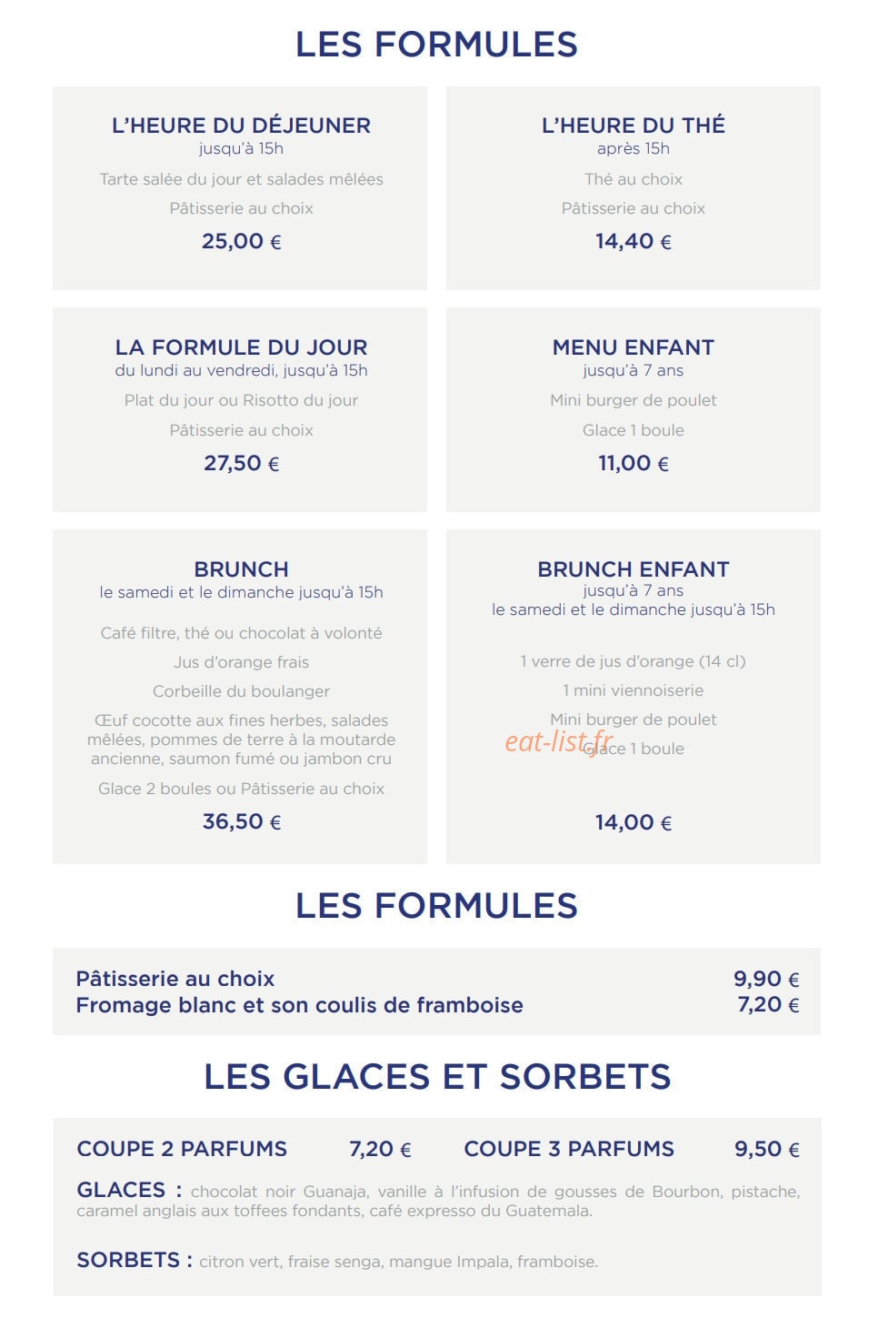 Café Caumont — carte page 3