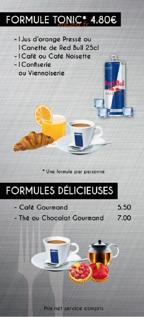 Café gourmand — carte page 5