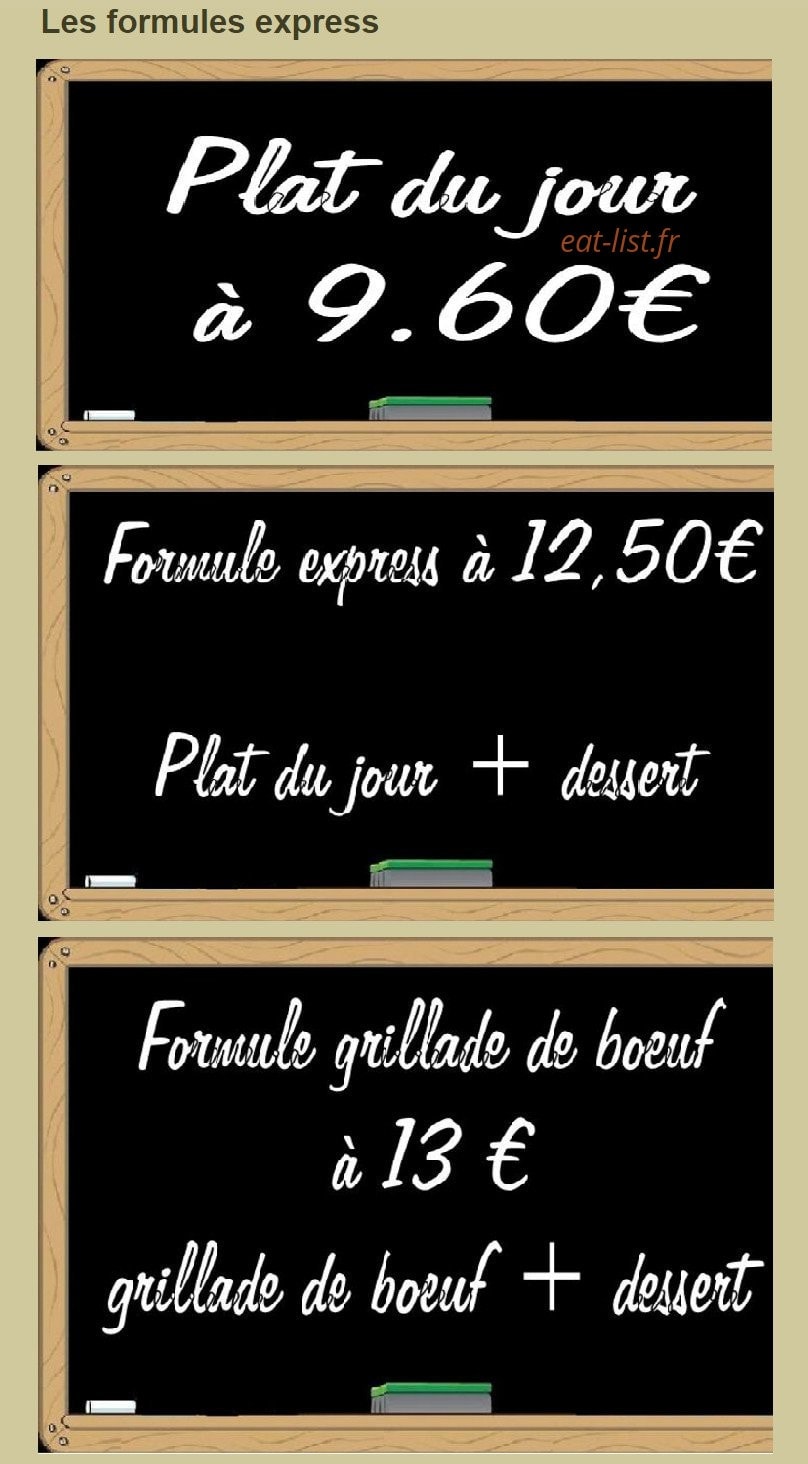 Chez paul — carte page 5