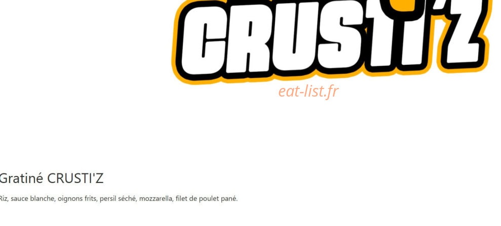 Crusti’Z — carte page 8