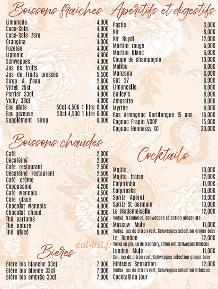 D'amour — carte page 3