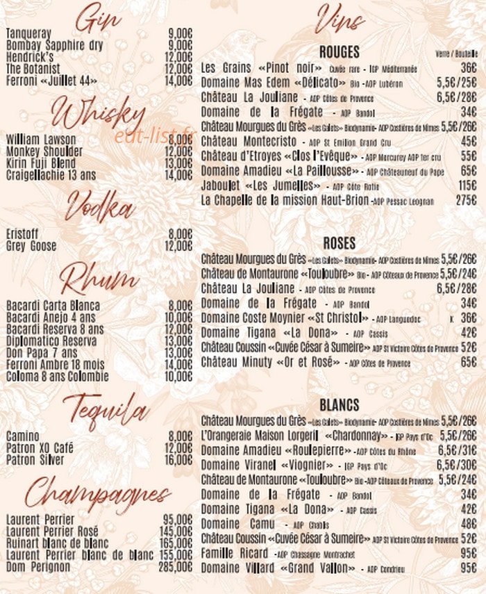 D'amour — carte page 4