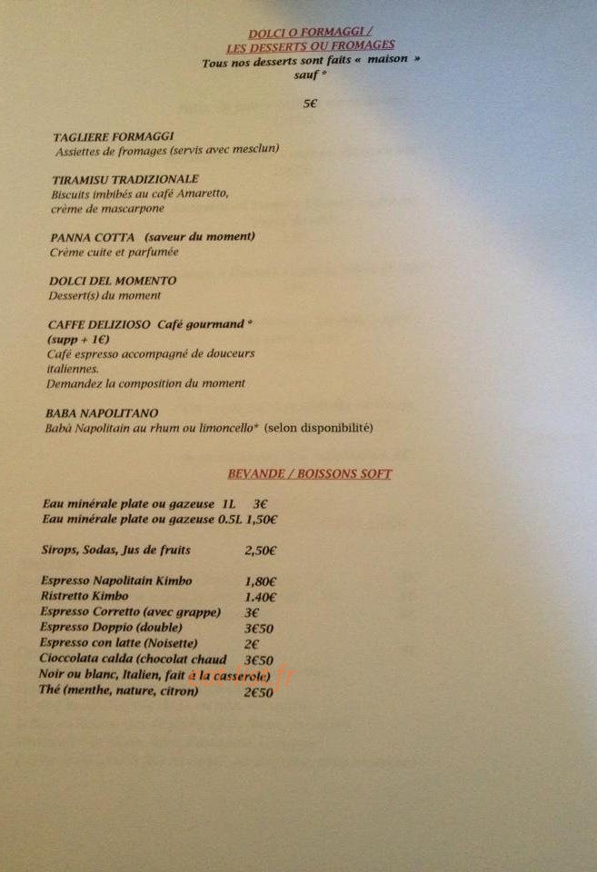 Da aldo — carte page 3