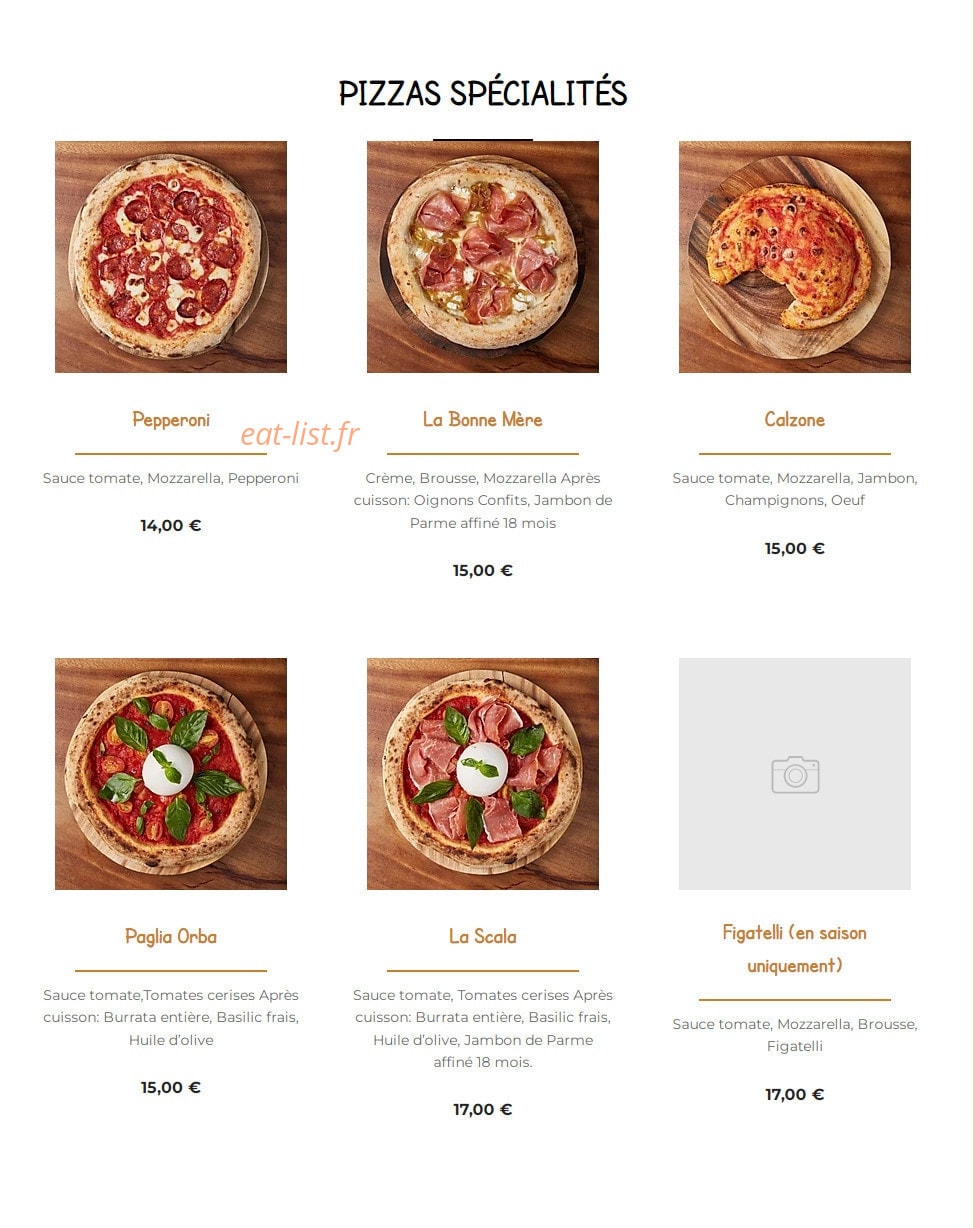 Délices de Capoue — carte page 2