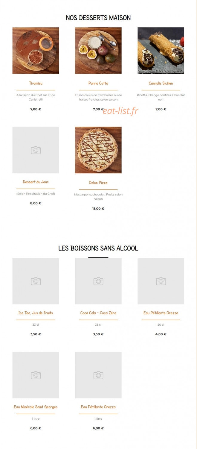 Délices de Capoue — carte page 5