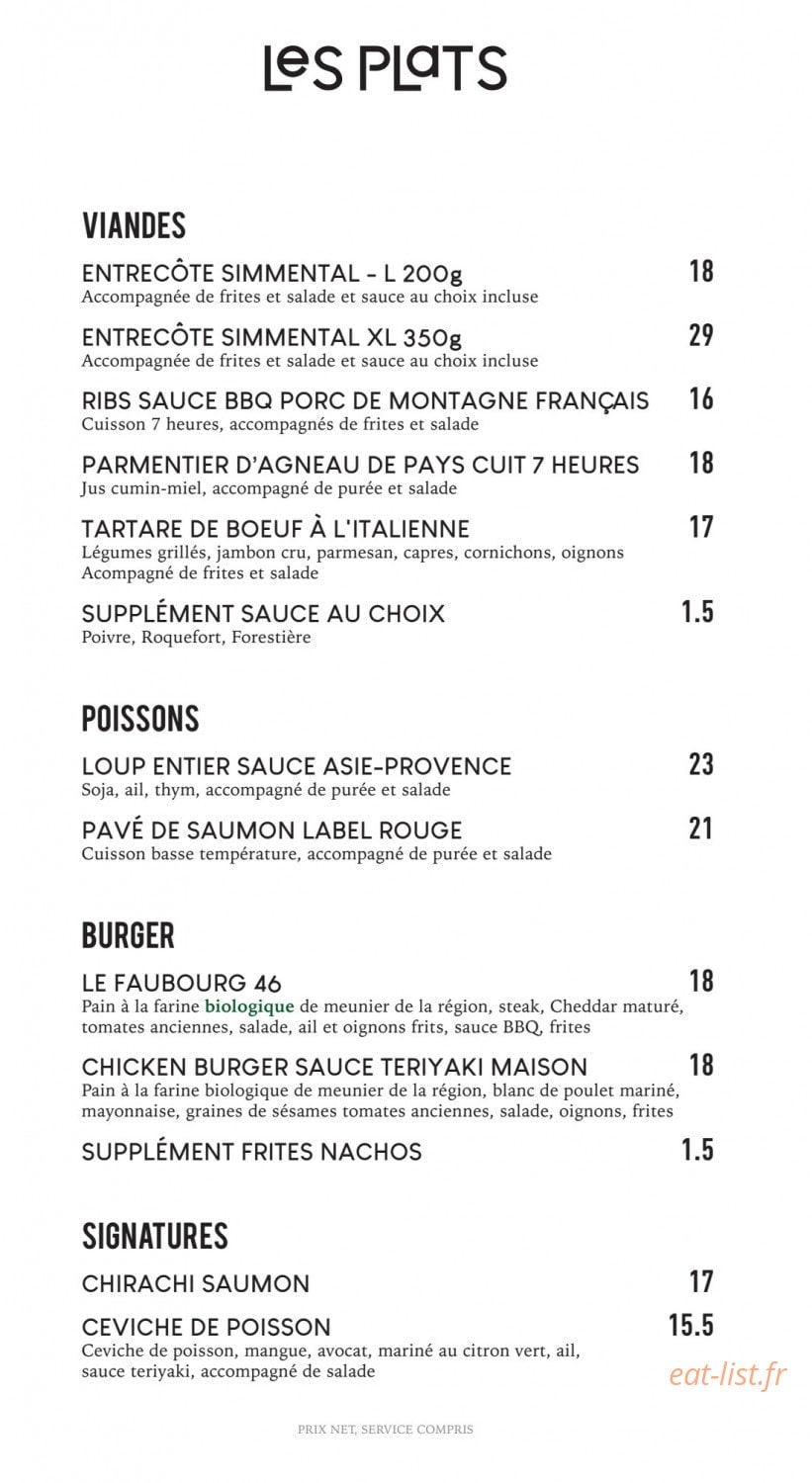 Faubourg46 — carte page 3