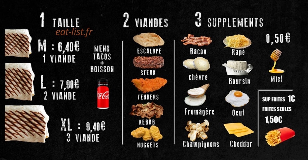 Foo2food — carte page 3