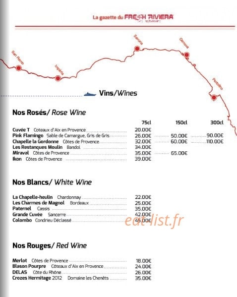 Fresh riviera — carte page 3