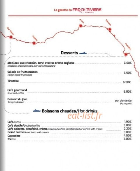 Fresh riviera — carte page 7