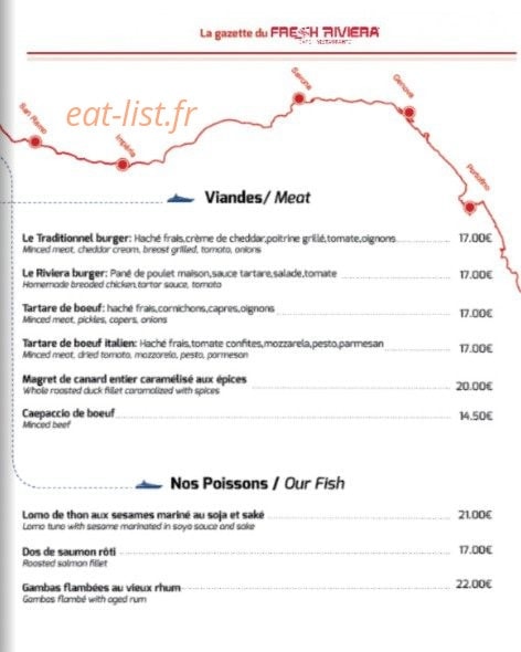 Fresh riviera — carte page 5
