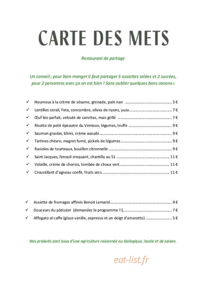 Grenache — carte page 1