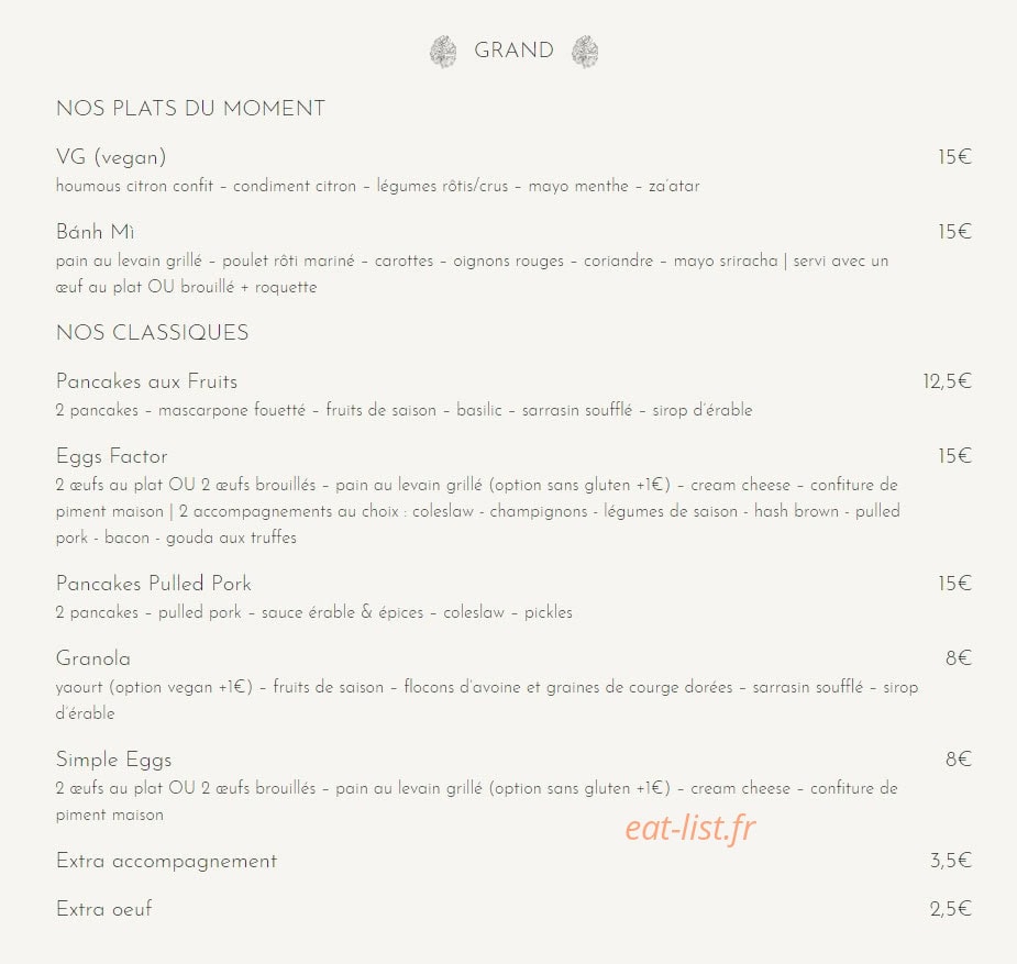 Kava — carte page 2