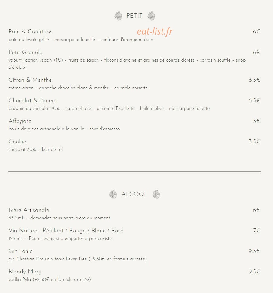 Kava — carte page 3