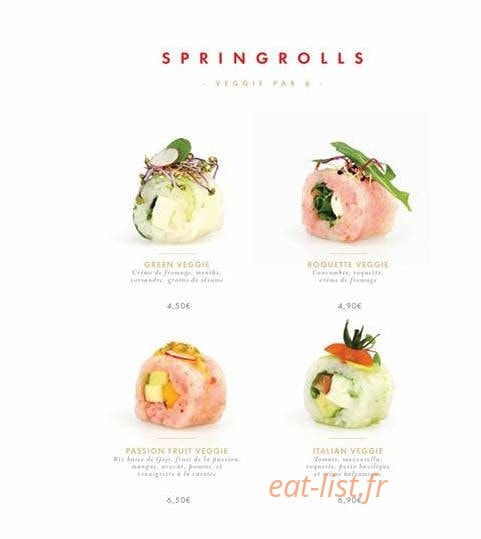 Koï sushi bar — carte page 10