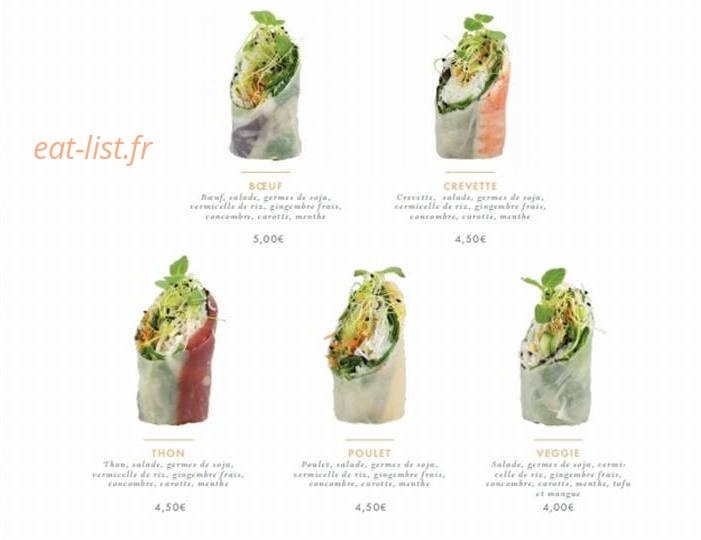Koï sushi bar — carte page 21