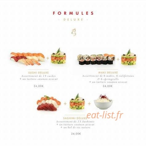 Koï sushi bar — carte page 6