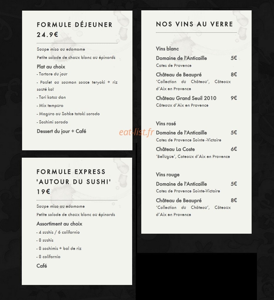Koï — carte page 3