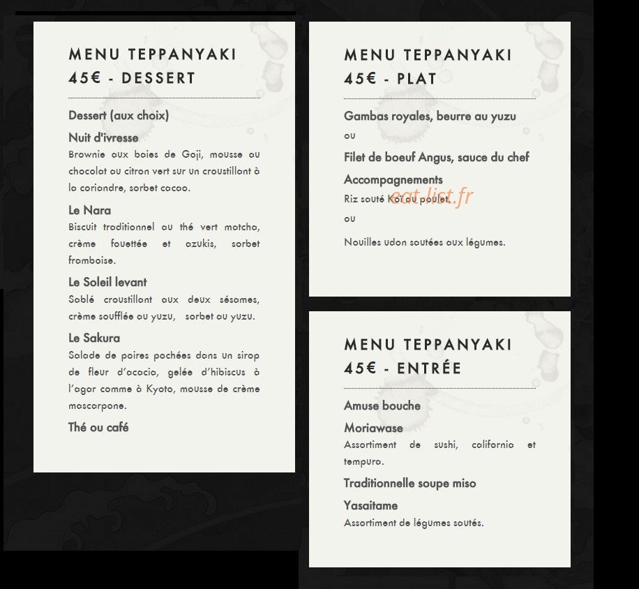 Koï — carte page 1