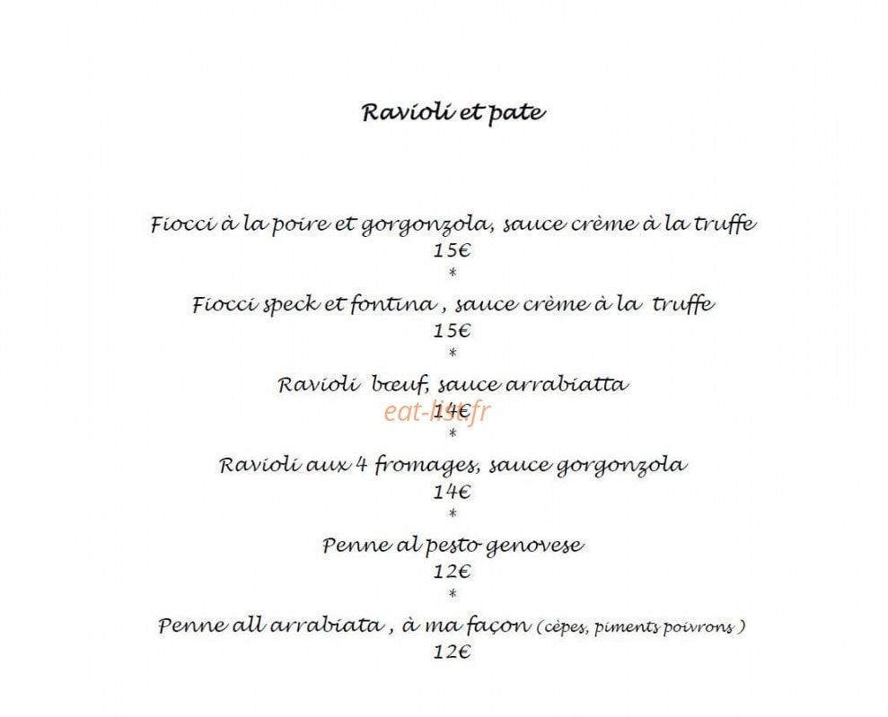 L'Amoroso — carte page 3