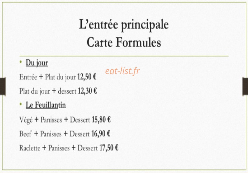 L'entrée principale — carte page 1