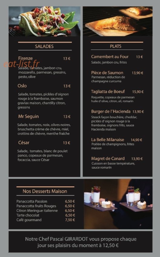 L'Hacienda — carte page 2