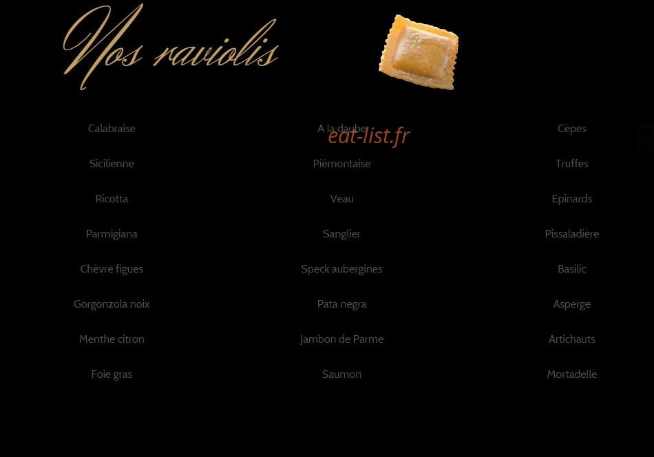 L'italien — carte page 1