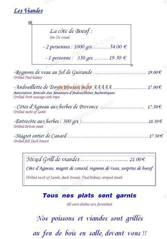 La Brocherie — carte page 3