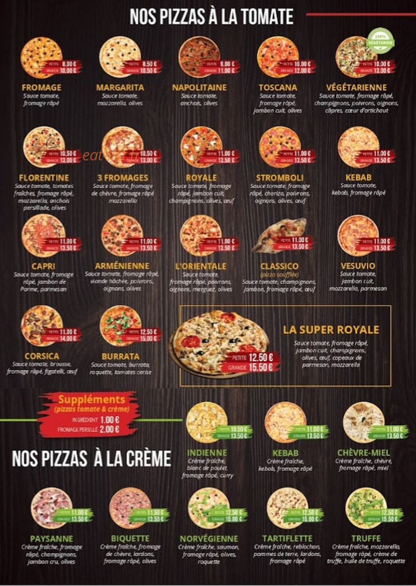 La Casa — carte page 2