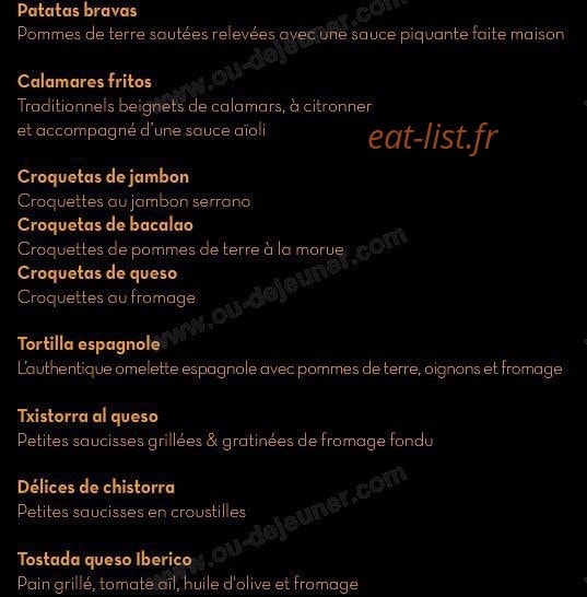 La Cita — carte page 1