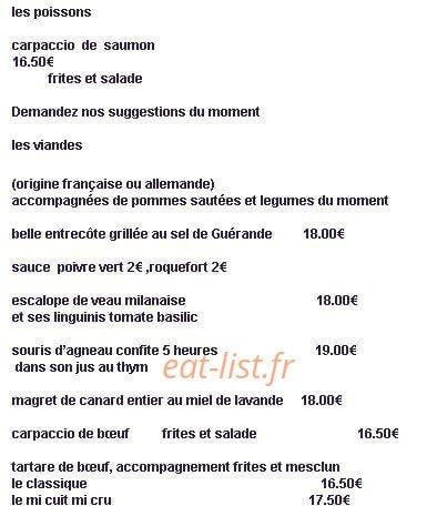 La Paillotte — carte page 3