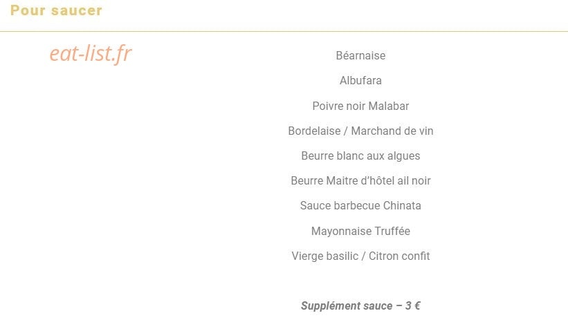 La Petite Ferme — carte page 5