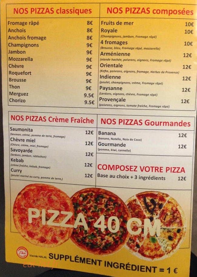 La Piazza Painpain — carte page 1
