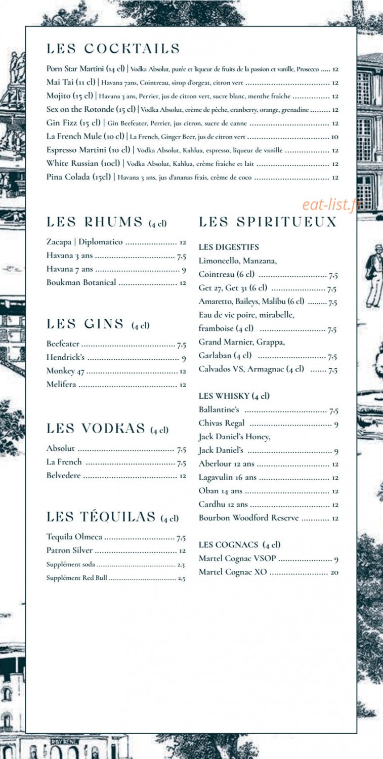 La Rotonde — carte page 8
