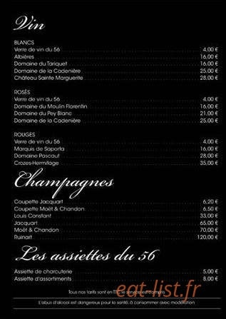 Le café 56 — carte page 4