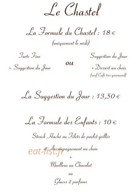 Le Chastel — carte page 8
