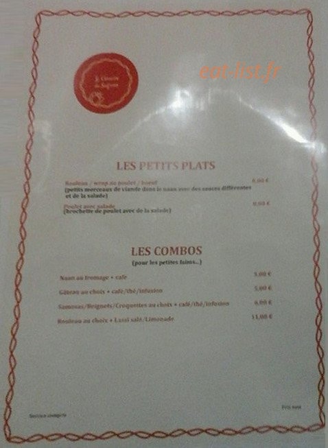 Le chemin du safran — carte page 2