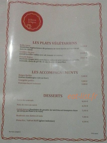 Le chemin du safran — carte page 4