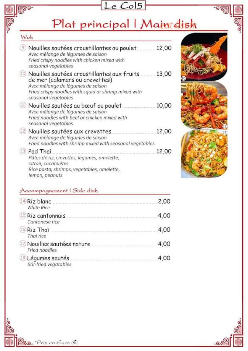 le Col 5 — carte page 5