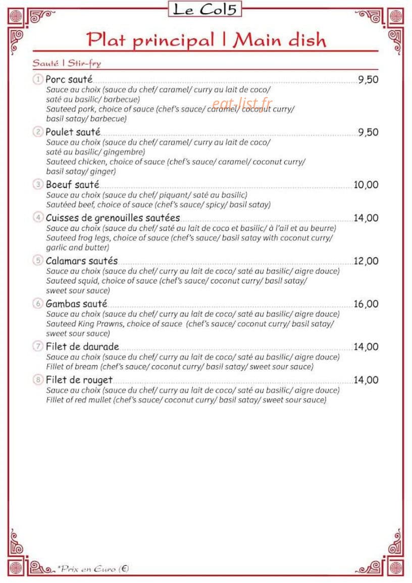 le Col 5 — carte page 4