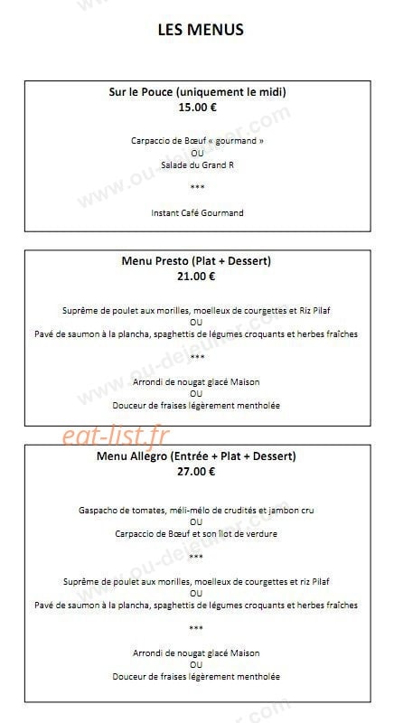 Le Grand R — carte page 4