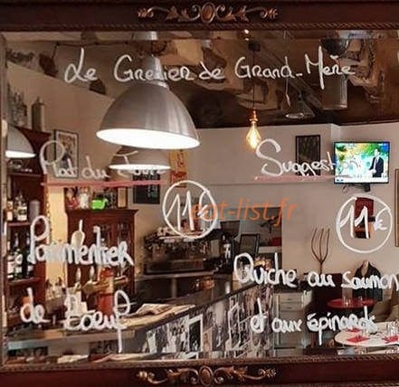 Le Grenier De grand mere — carte page 1